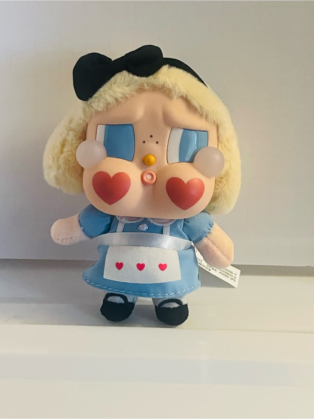 CRYBABY Crying Again Series She’s Alice Vinyl Face Plush w/ Card